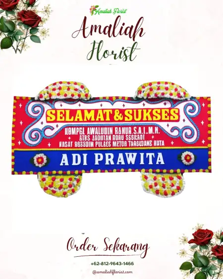 Papan Bunga Ucapan Selamat Cibeber